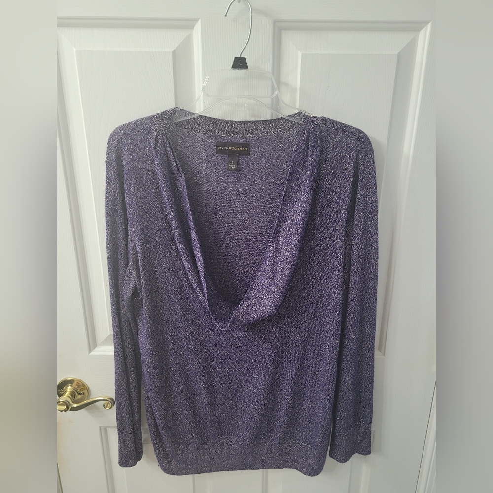 Purple Long-Sleeve Top